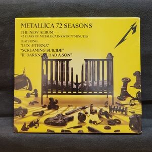 Metallica 72 Seasons CD - Yellow Cover